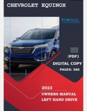 CHEVROLET EQUINOX 2023 OWNERS MANUAL